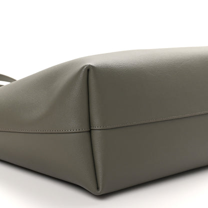 Saint Laurent Calfskin Large Shopping Tote Kaki Militaire 10 of 11