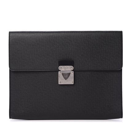 Louis Vuitton Taiga Minuto Briefcase Ardoise 1 of 5