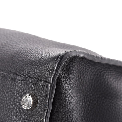 Fendi Cuoio Romano Selleria Bi-Color Large Peekaboo Iconic Satchel Black Mou 14 of 17