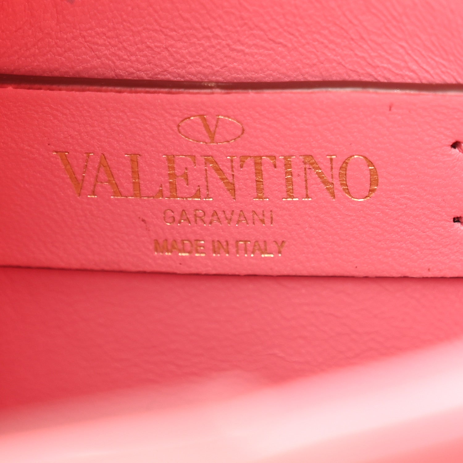 Valentino Garavani Nappa Small Roman Stud The Handle Bag Flamingo Pink 7 of 11