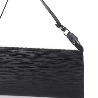 Louis Vuitton Epi Pochette Accessories 24 Black 8 of 13
