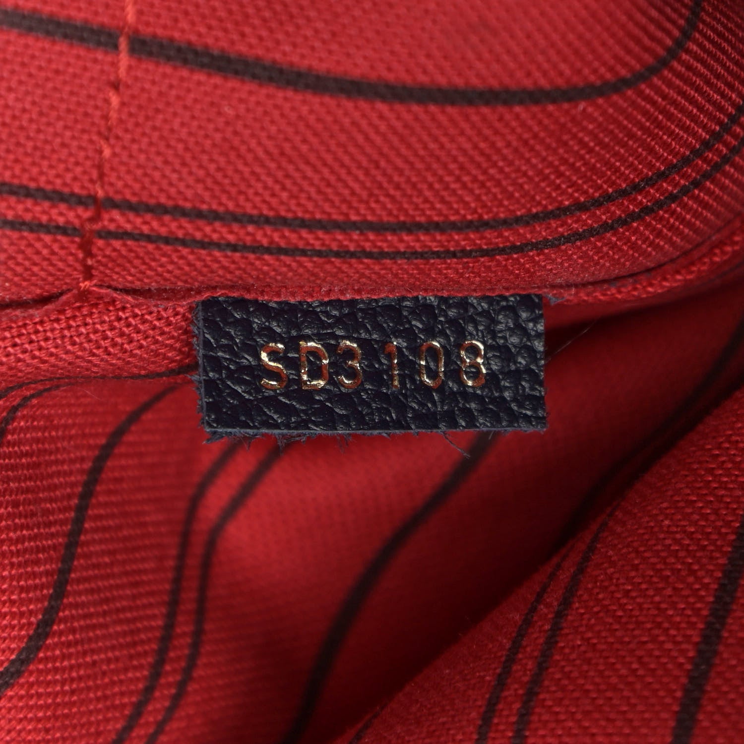 Louis Vuitton Empreinte Melie Marine Rouge 8 of 12