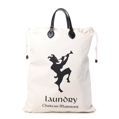 Gucci Canvas Chateau Marmont Drawstring Tote Beige 1 of 10