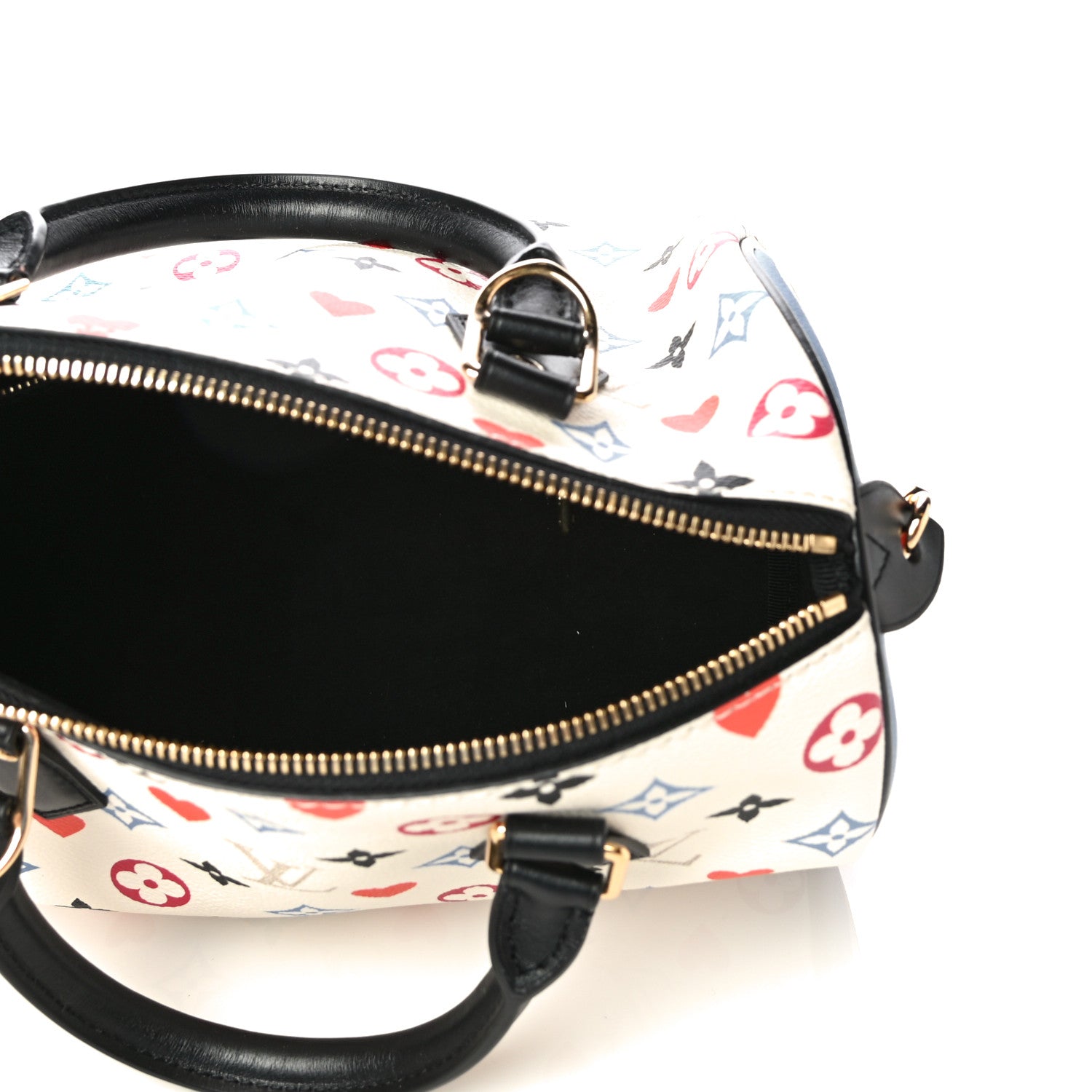 Louis Vuitton Game On Speedy Bandouliere 25 White 5 of 12