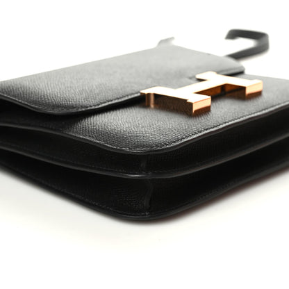 Hermes Epsom Constance 18 Black 9 of 10