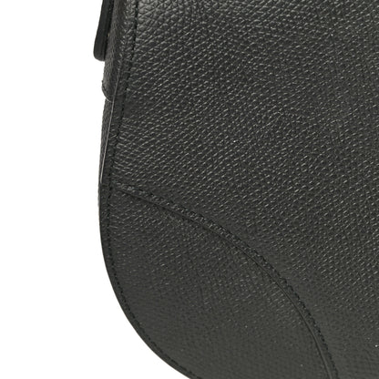 Christian Dior Grained Calfskin Mini Saddle Bag Black 14 of 16