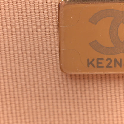 Chanel Caviar Quilted Wallet on Chain WOC Beige 8 of 11
