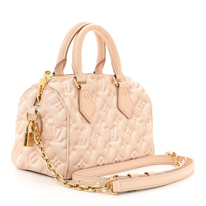 Louis Vuitton Empreinte Monogram Summer Stardust Speedy Bandouliere 20 Beige Clair 3 of 11