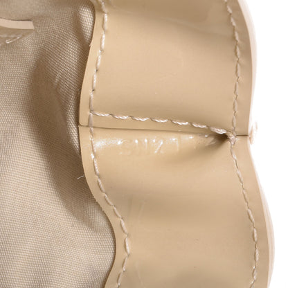 Louis Vuitton Vernis Wilshire PM Blanc Corail 8 of 8