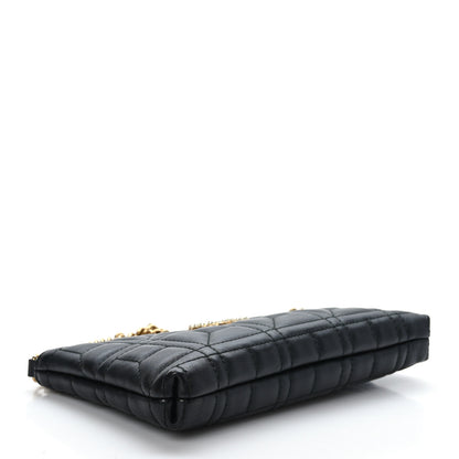 Gucci Calfskin Matelasse Mini Pearly GG Marmont Chain Bag Black 4 of 8