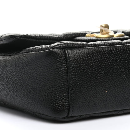 Chanel Caviar Quilted Mini Chain Soul Flap Black 9 of 11