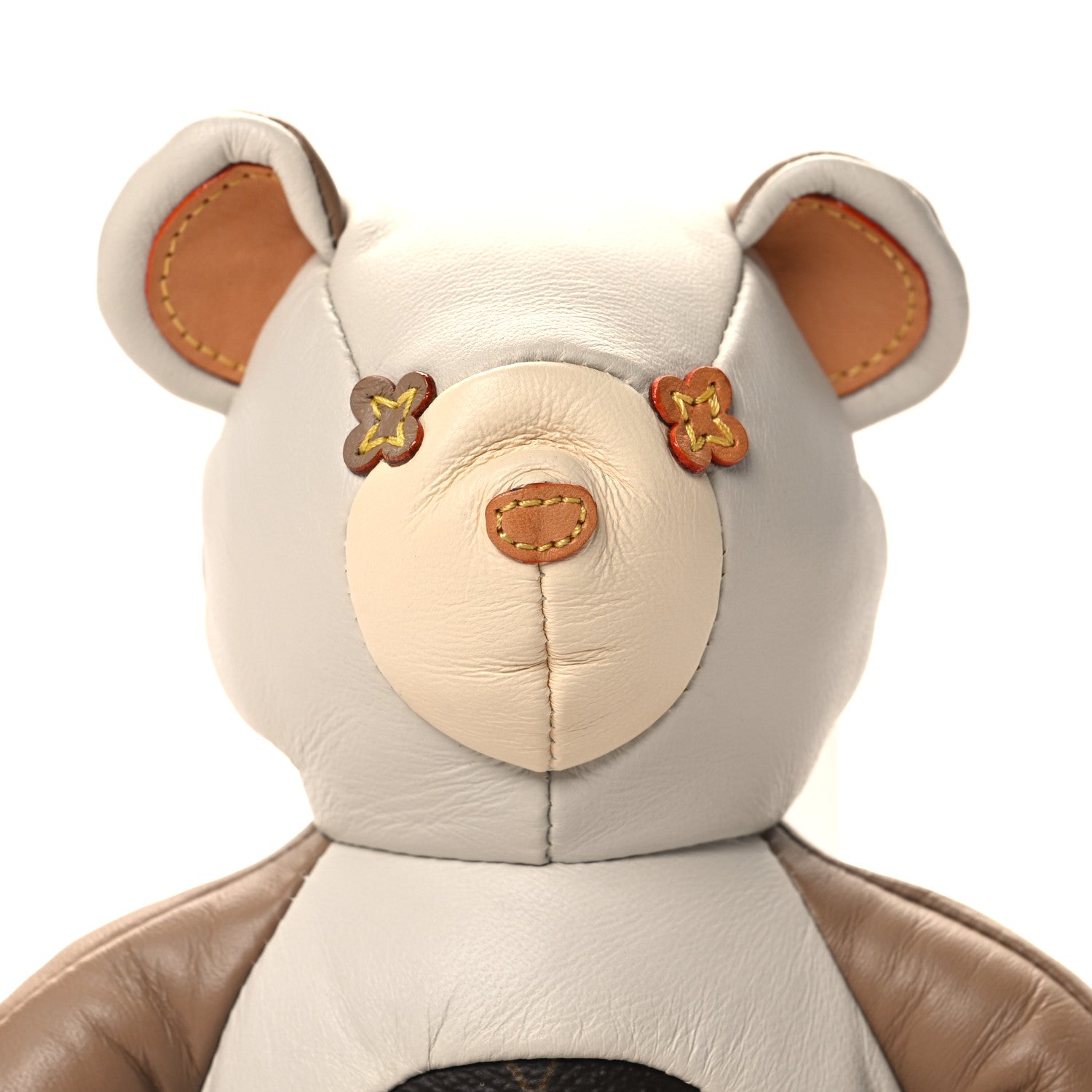 Louis Vuitton Calfskin Monogram Doudou Louis Bear Beige 7 of 7