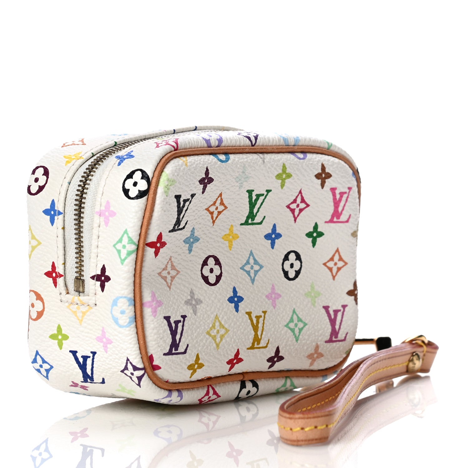 Louis Vuitton Monogram Multicolor Trousse Wapity White 3 of 9