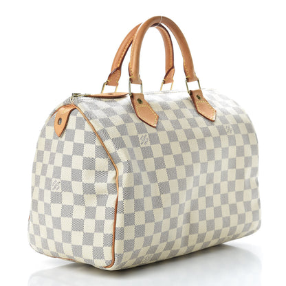 Louis Vuitton Damier Azur Speedy 30 3 of 25
