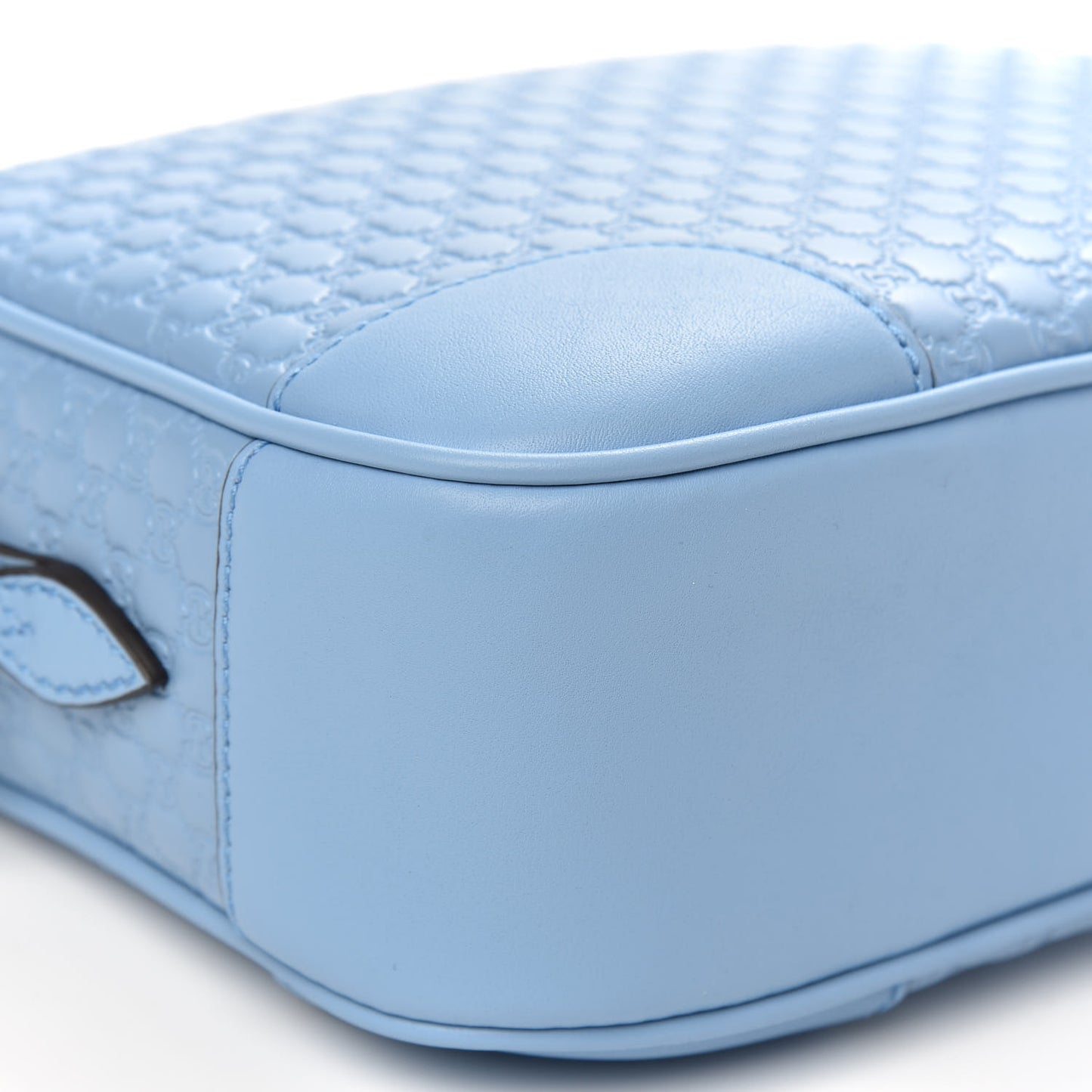 Microguccissima Mini Bree Messenger Bag Mineral Blue