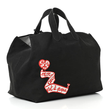 Alaia Canvas Large Frida 36 Tote Black 4 of 15