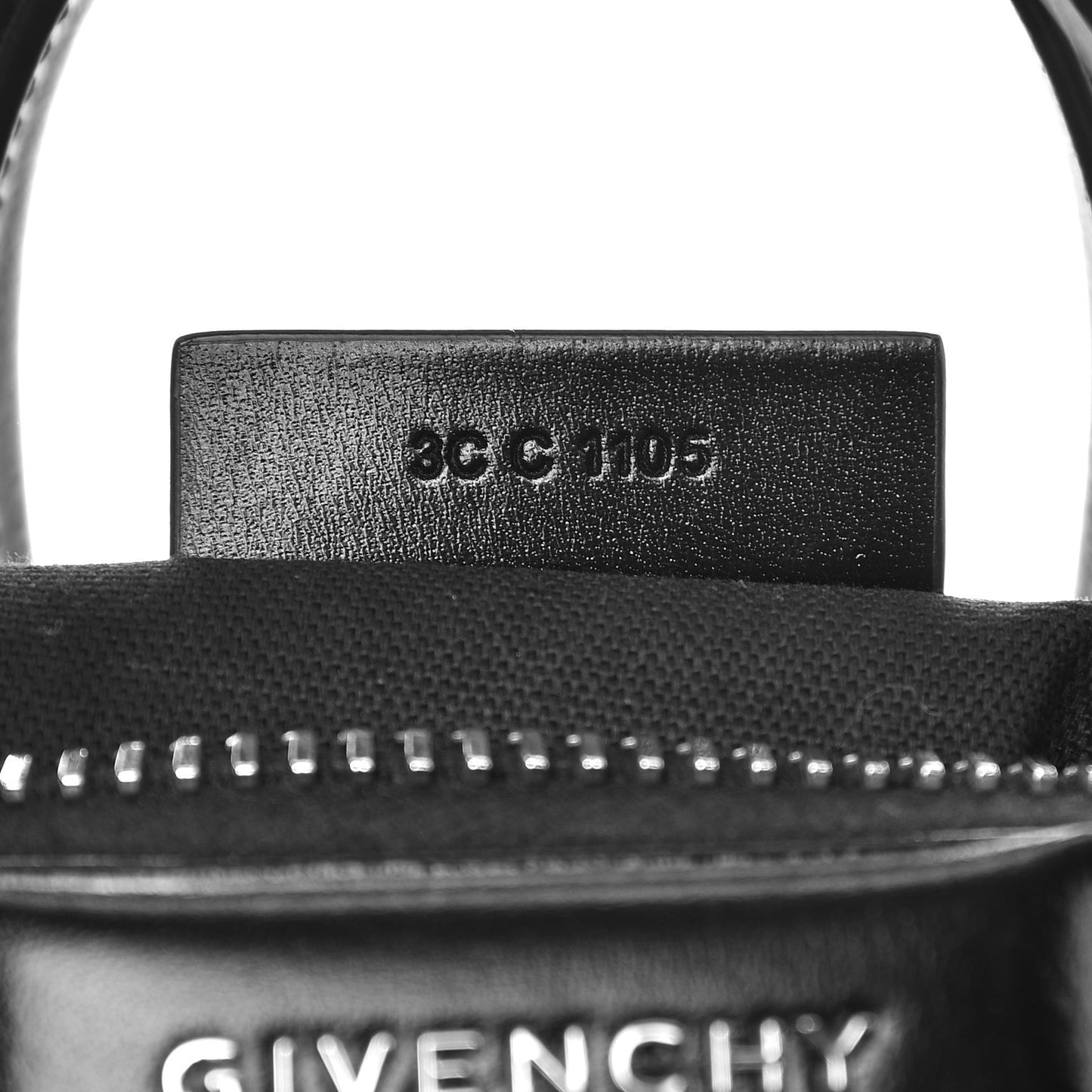Shiny Lord Calfskin Mini Antigona Black