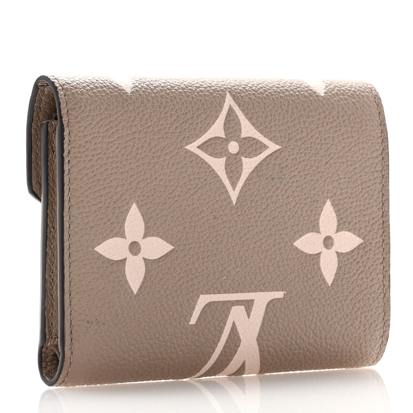 Empreinte Monogram Giant Victorine Wallet Tourterelle Creme
