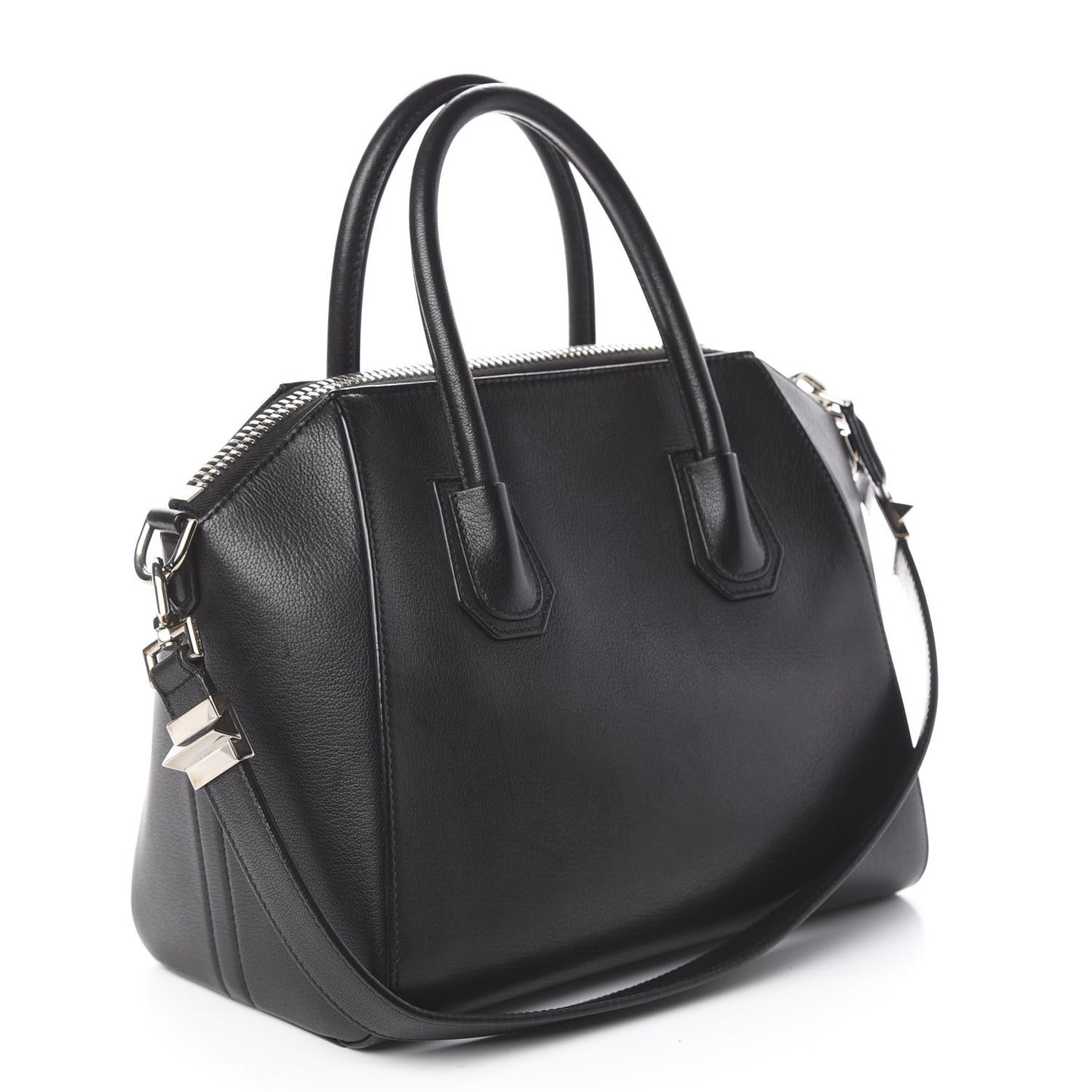 Sugar Goatskin Small Antigona Black
