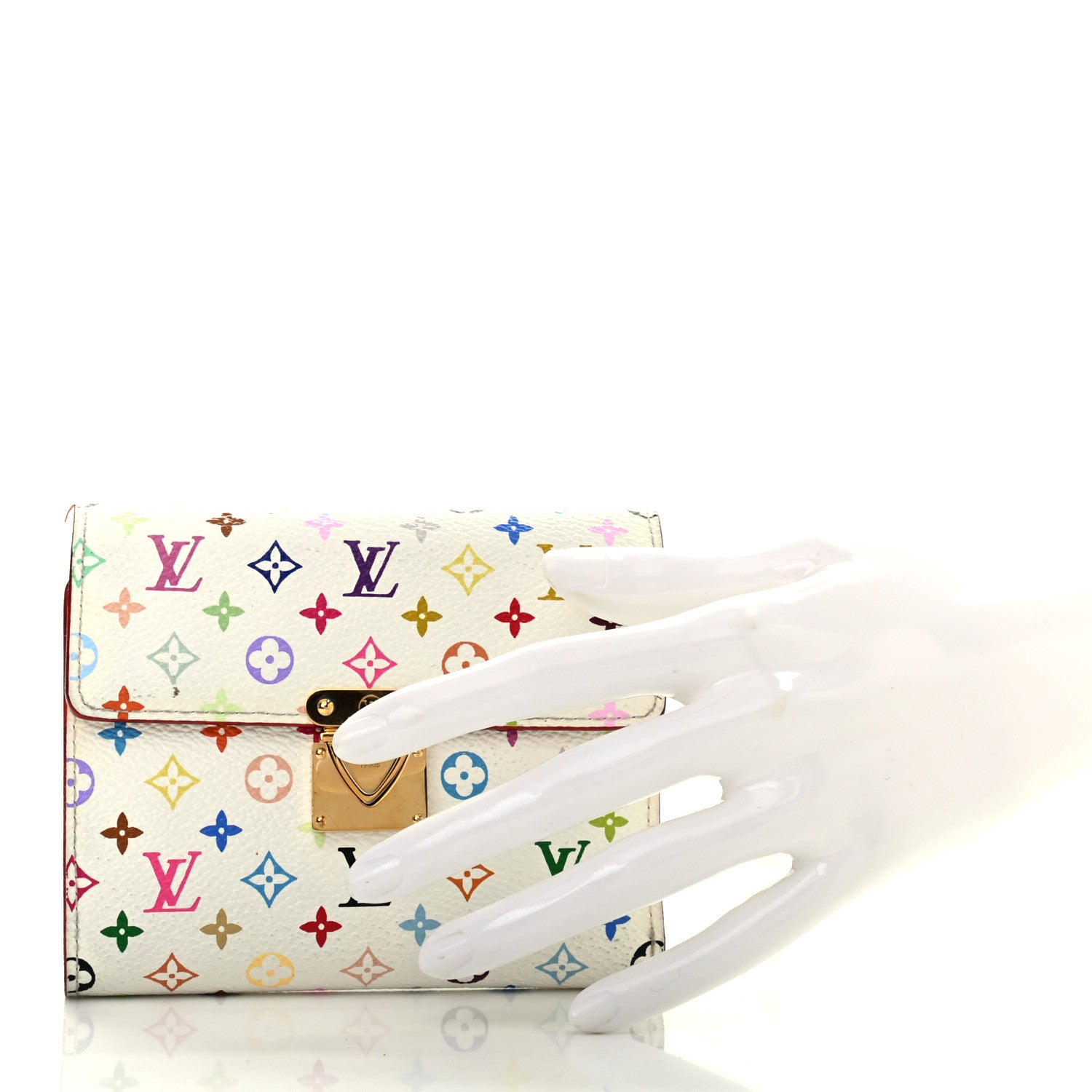 Louis Vuitton Monogram Multicolor Koala Wallet White 2 of 7