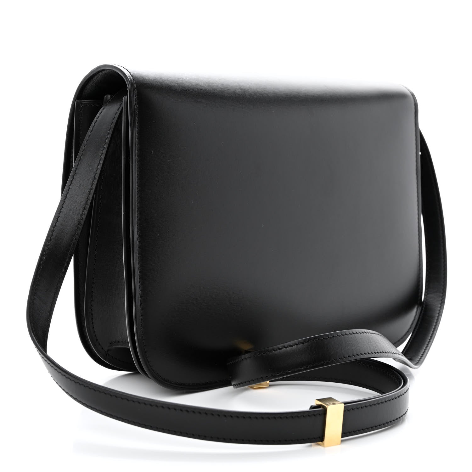 Celine Box Calfskin Medium Classic Box Flap Bag Black 3 of 13