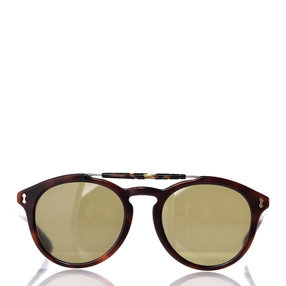 Gucci Round Avana Sunglasses GG0124SA Tortoise 2 of 7