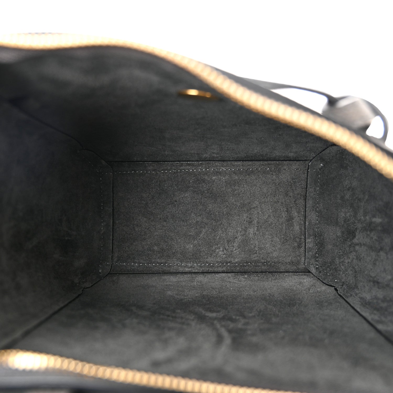Celine Grained Calfskin Nano Belt Bag Grey 5 of 10