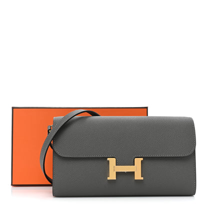 Hermes Epsom Constance Long To Go Wallet Gris Meyer 11 of 11
