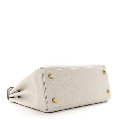 Hermes Togo Kelly Retourne 25 Gris Pale 4 of 11