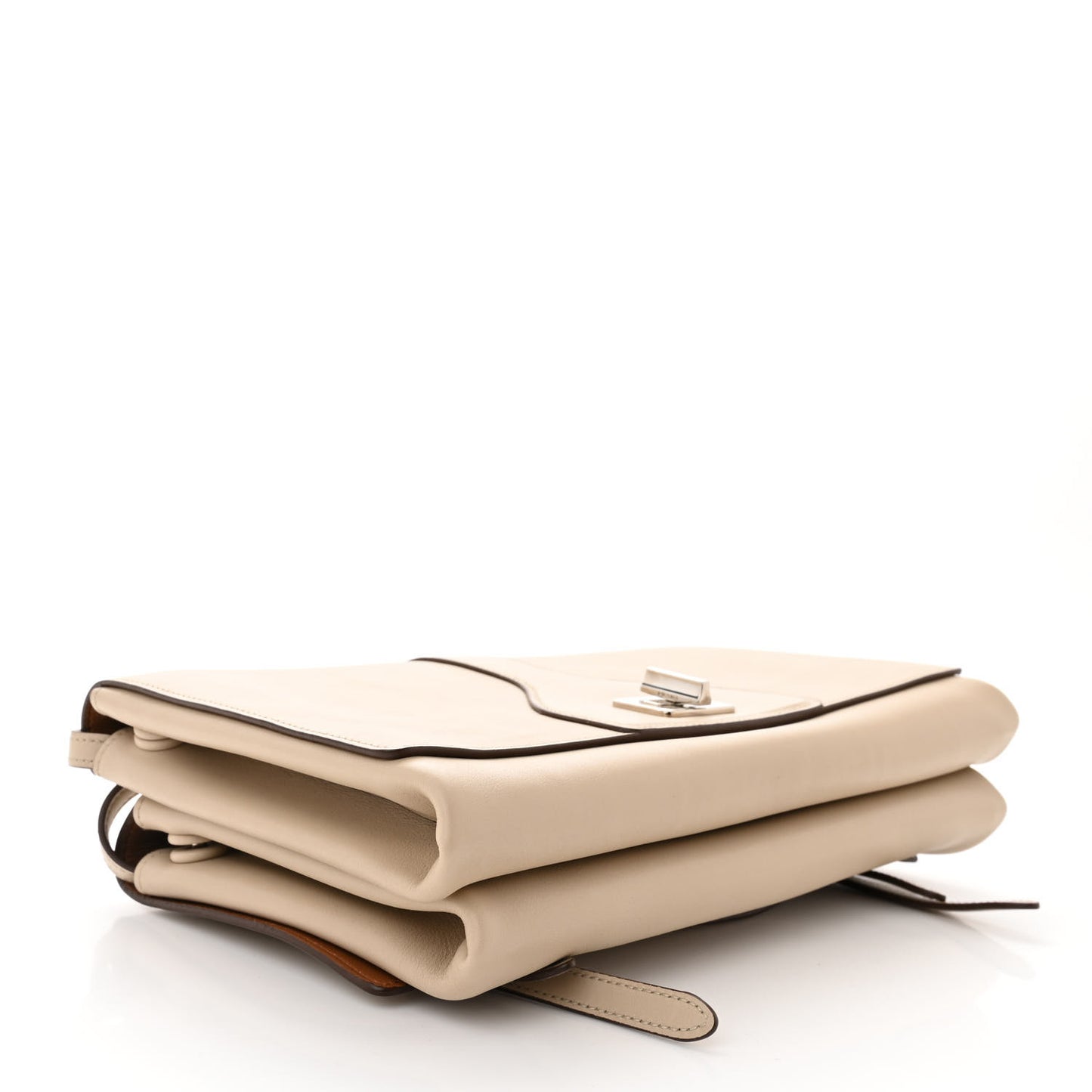 Vitello Soft Chain Shoulder Bag Cipria