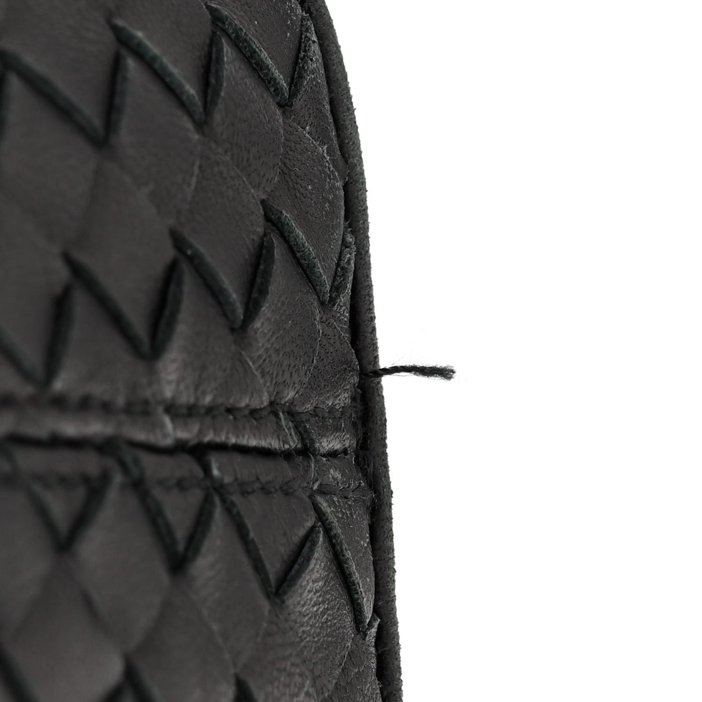 Nappa Intrecciato Ball Hobo Black