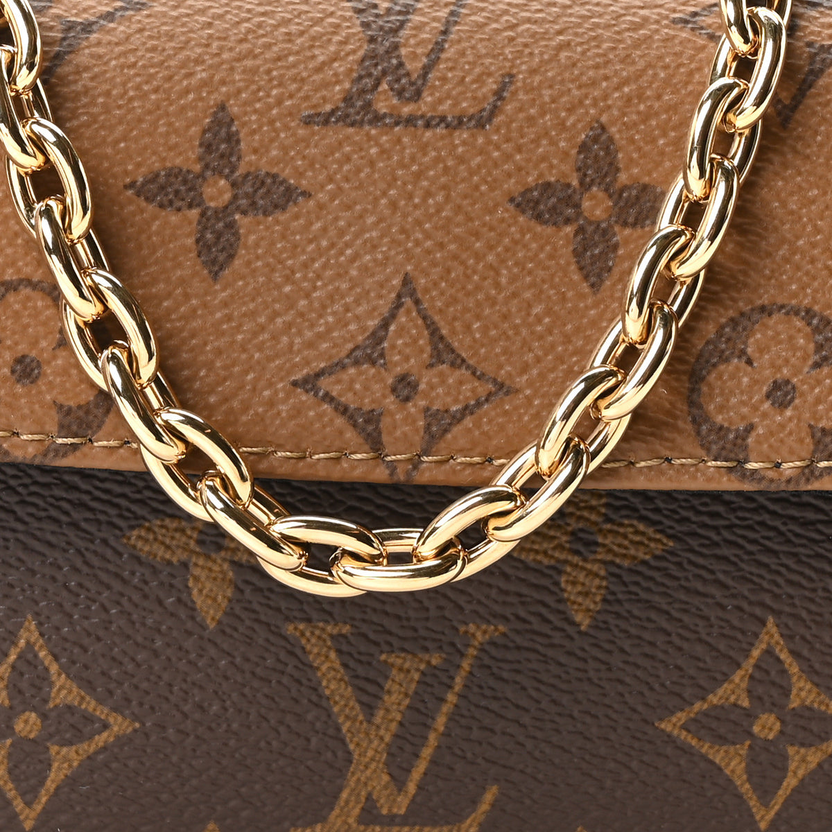 Louis Vuitton Reverse Monogram Ivy Wallet On Chain 7 of 9