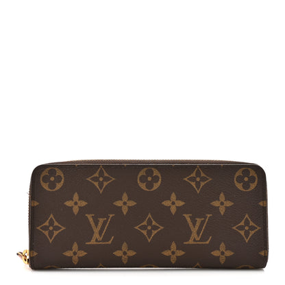 Louis Vuitton Monogram Clemence Wallet Rose Ballerine 1 of 11