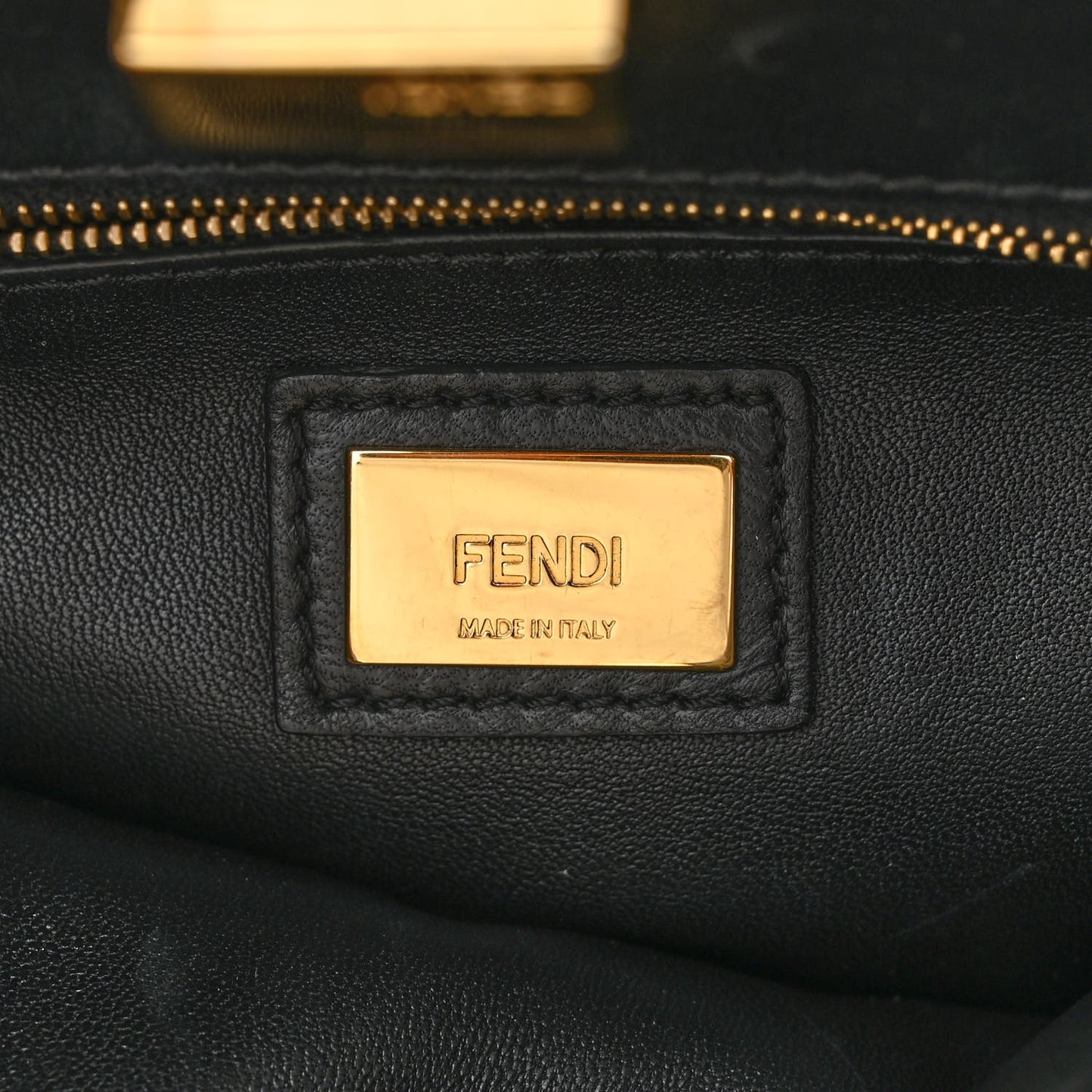 Nappa Mini Peekaboo Iconic Satchel Black