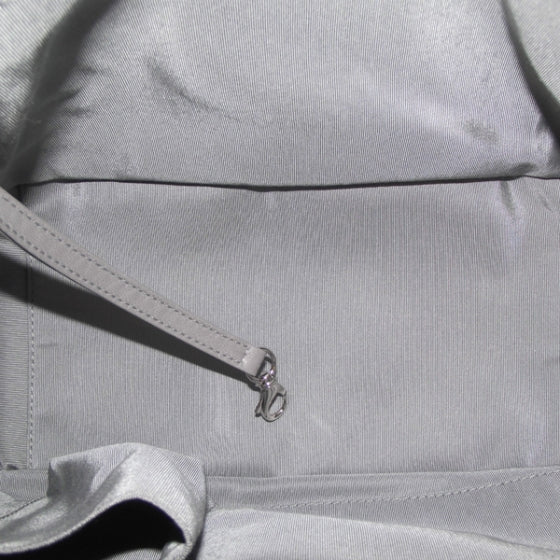 Nylon Quilted Tweed on Stitch Flap Gray