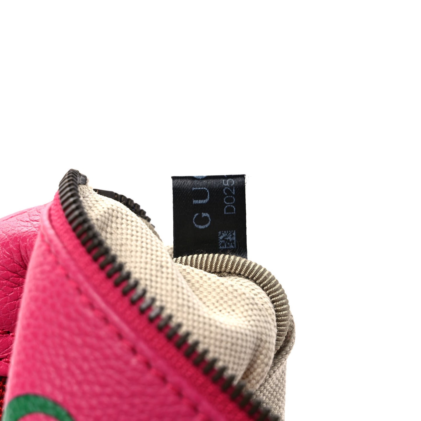 Grained Calfskin Small Logo Belt Bag Box Pink Green