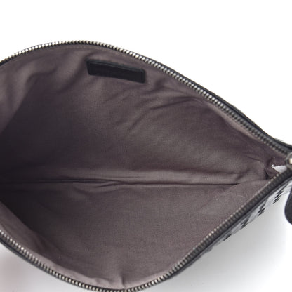 Bottega Veneta Nappa Intrecciato Medium Zip Pouch Black 5 of 7