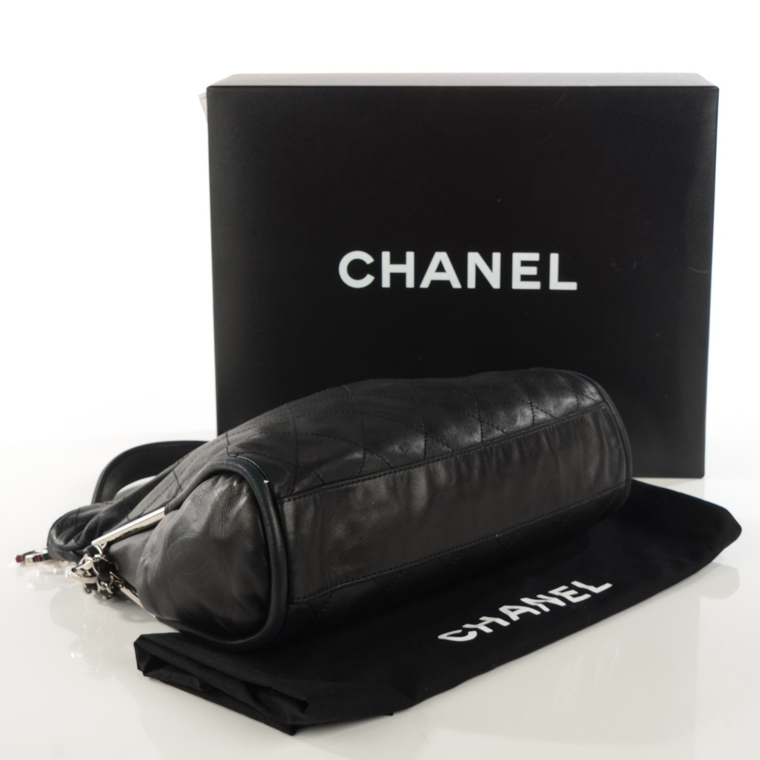 Chanel Lambskin Medium Ultimate Soft Tote Black 4 of 7