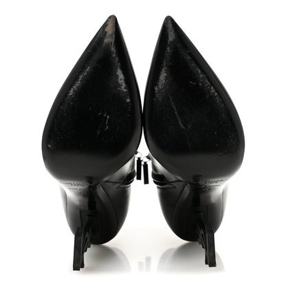 Saint Laurent Nappa Vendome Opyum 110 Ankle Boots 39 Black 6 of 9