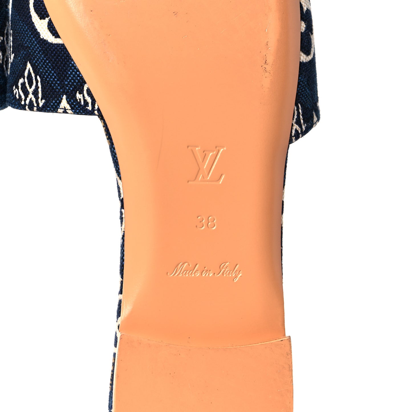 Jacquard Since 1854 Lock It Flat Mule 38 Blue