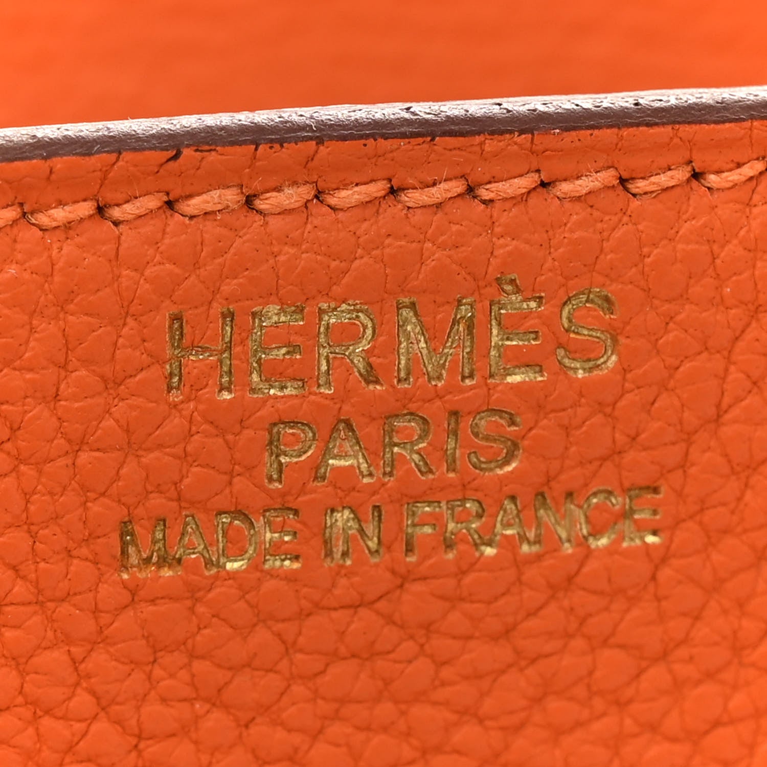 Hermes Togo Birkin 35 Orange 6 of 18