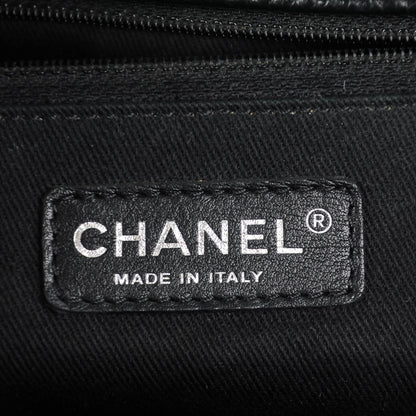 Chanel Caviar Timeless CC Accordion Flap Black 6 of 7