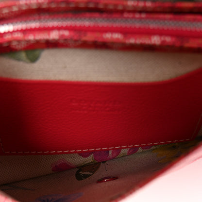 Goyard Goyardine Le Jardin Plumet Wallet Clutch Fuchsia 5 of 10