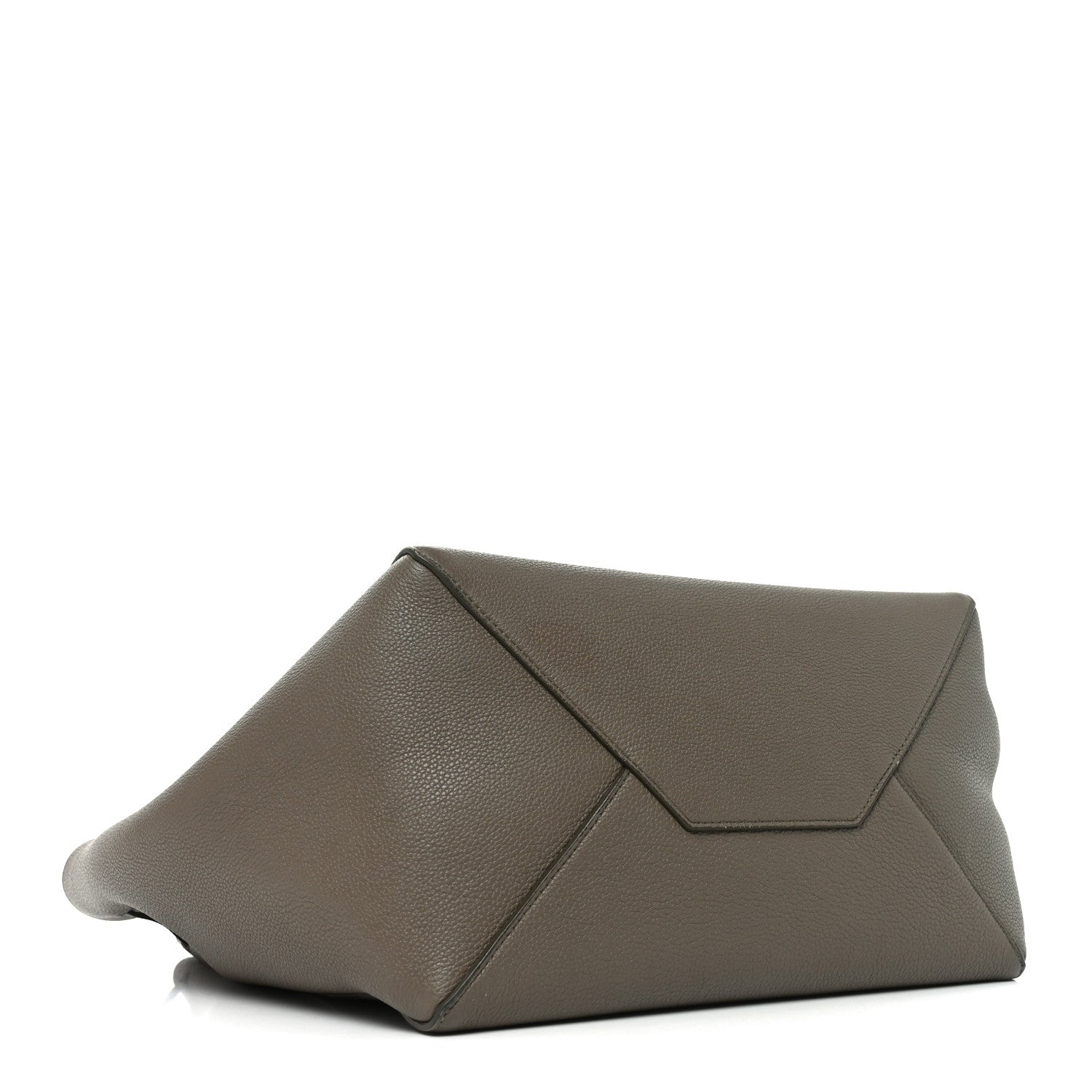 Celine Soft Grained Calfskin Small Belt Cabas Phantom Taupe 4 of 10