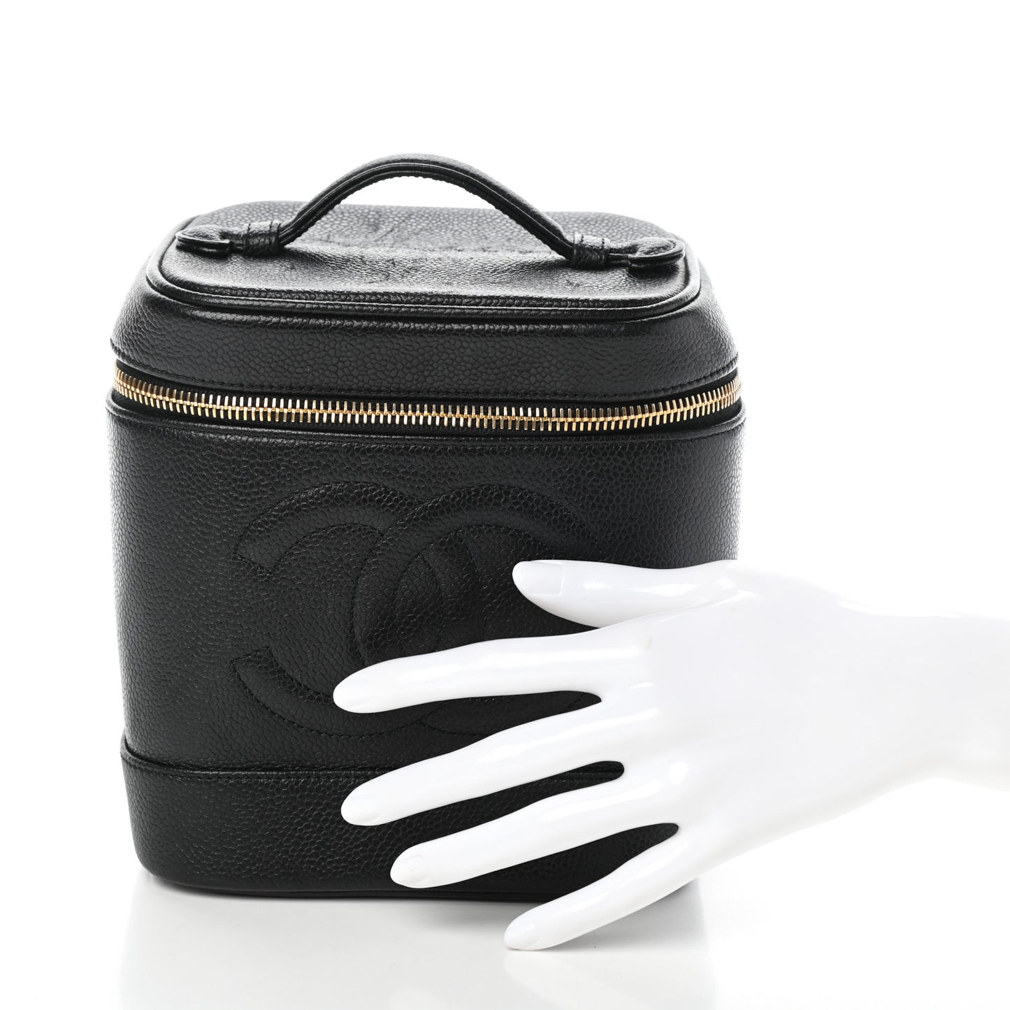 Caviar Vanity Cosmetic Case Black