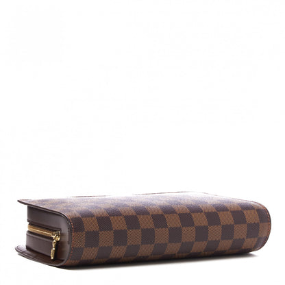 Louis Vuitton Damier Ebene Pochette Saint Louis Clutch 3 of 7
