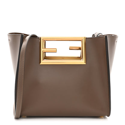 Fendi Vitello King Small Fendi Way Tote Maya 1 of 10
