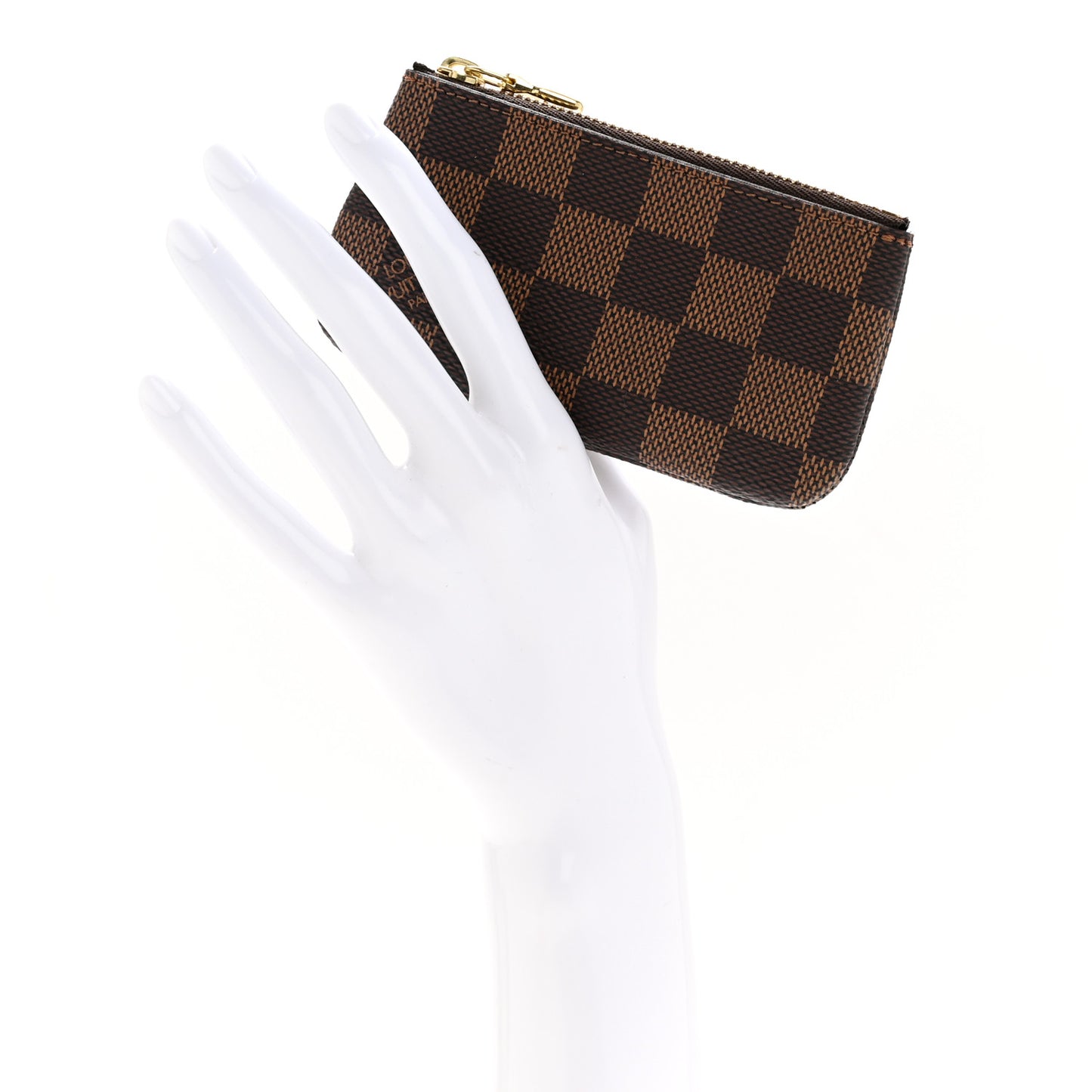 Damier Ebene Key Pouch