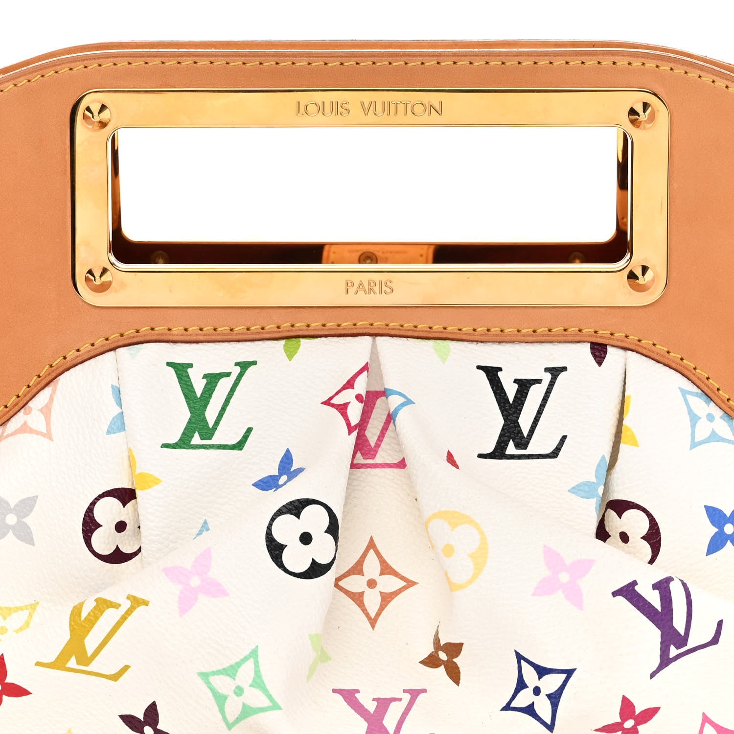 Louis Vuitton Monogram Multicolor Judy PM White 8 of 11