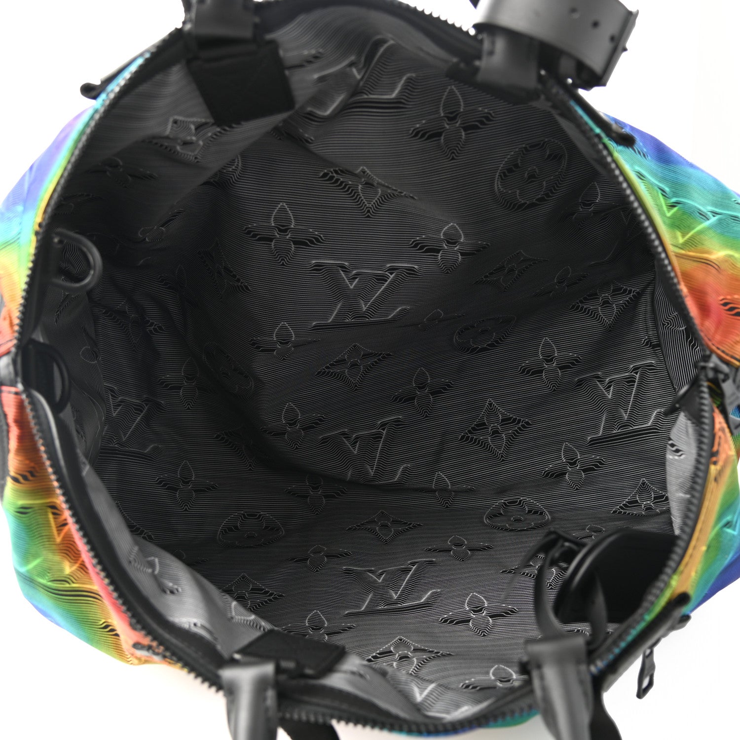 Louis Vuitton Monogram 2054 3D Reversible Keepall Bandouliere 50 Multicolor 9 of 16